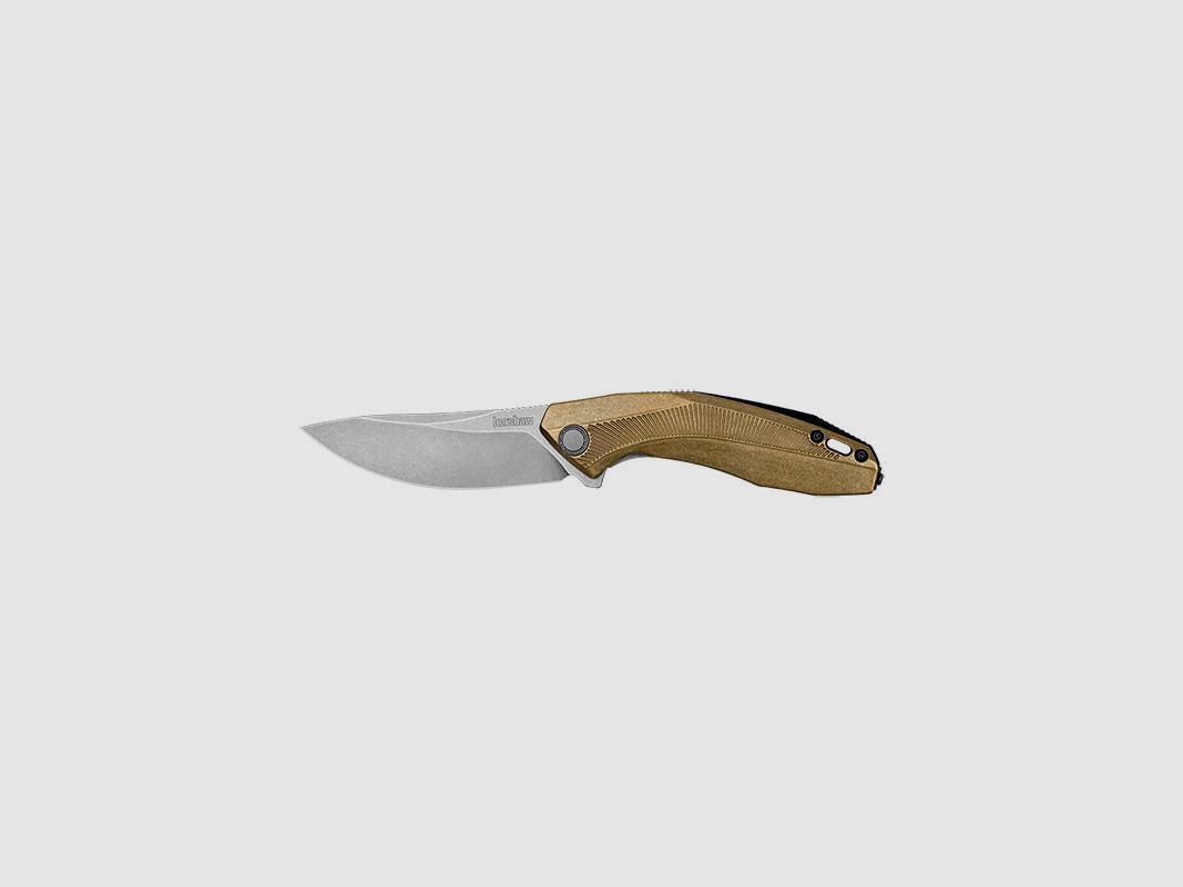Kershaw Tumbler Klappmesser Klinge 83Mm Griff Messing - KW4038BRZ, Bild 2 von 2