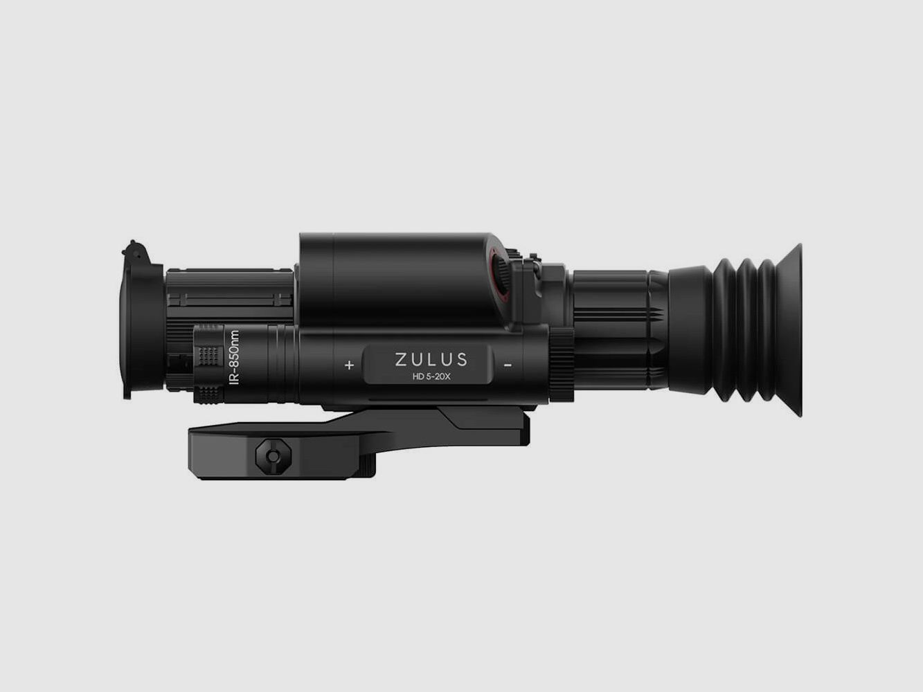 DNT Optics Montaż Szybkiego Zdejmowania Standard 1,5" - Montaż Szyny Weaver/Picatinny dla ThermNight, Hydra i Zulus HD, zdjęcie 2 z 6