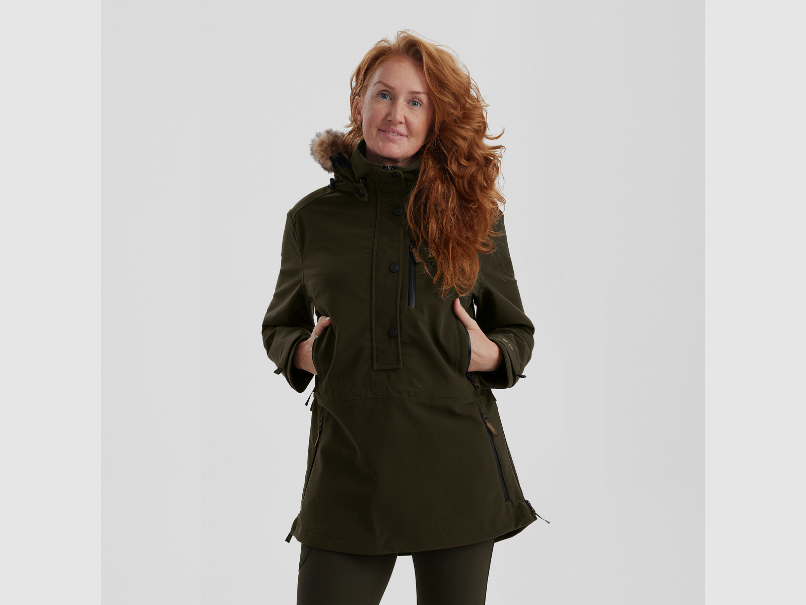 Lady Gabby Anorak - Peat - Taglia donna: 44