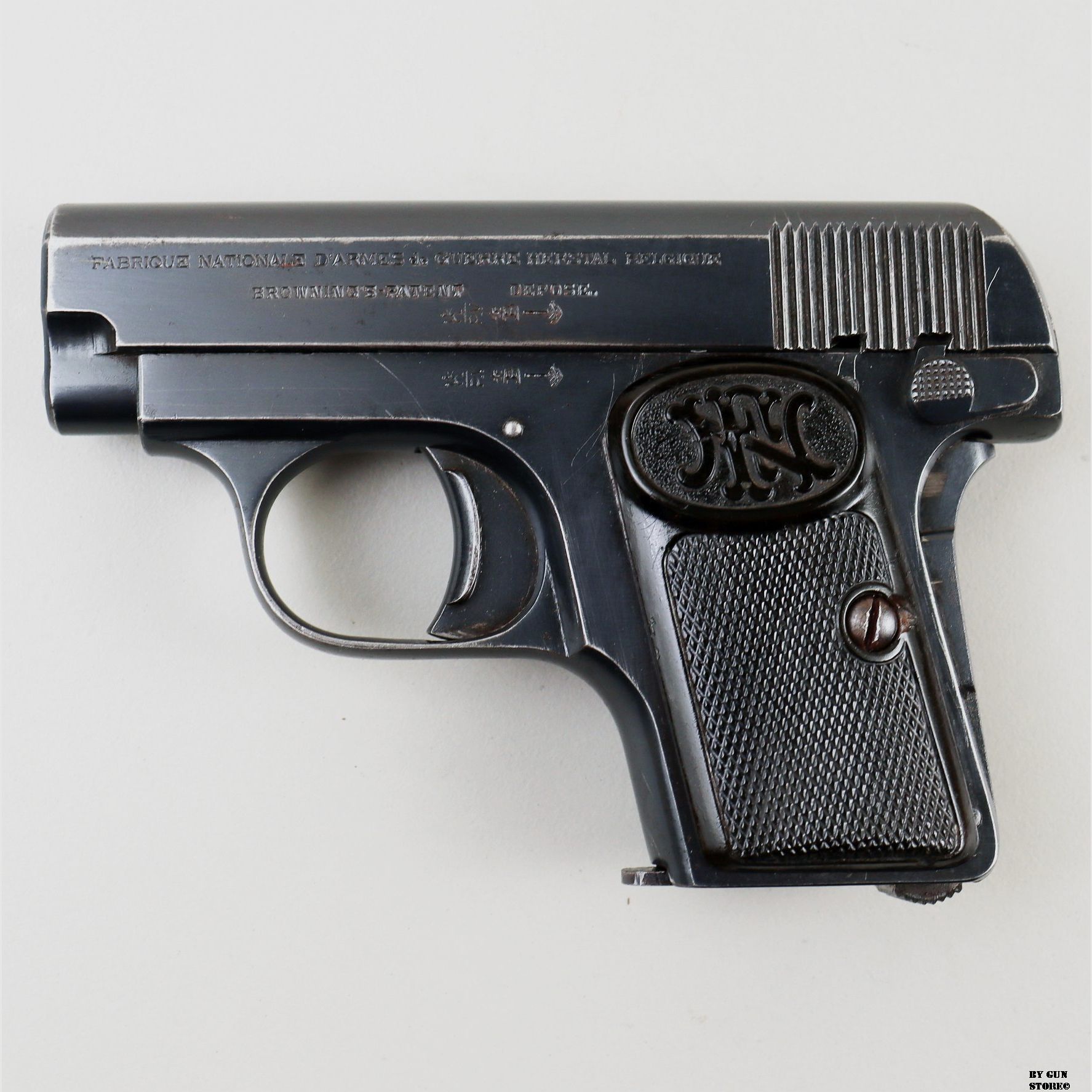 PISTOLA F.N. BROWNING MOD. 1906 CAL. 6,35 matr. 514923, immagine 1 di 6