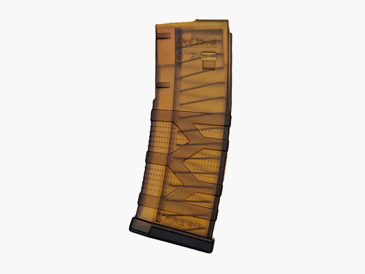 Magazynek AR15 Polimer 30 Naboi, KM-C329 Smoke Brass - FireOn / Kobold Customs