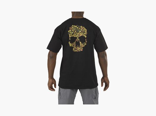 Camiseta 5.11 Tactical Skull Caliber negra S