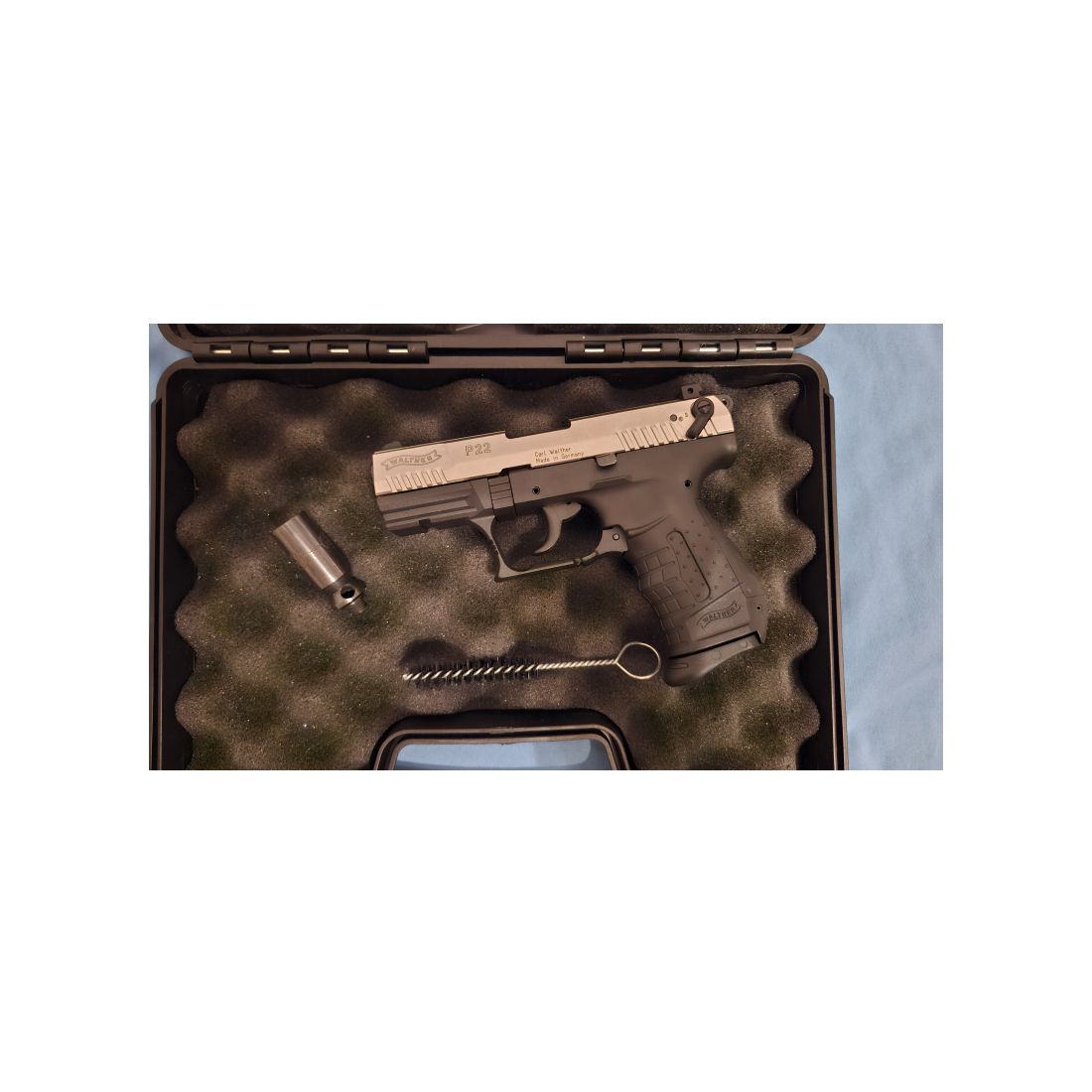 Walther P22Q Nickel Edition P.A.K 9mm