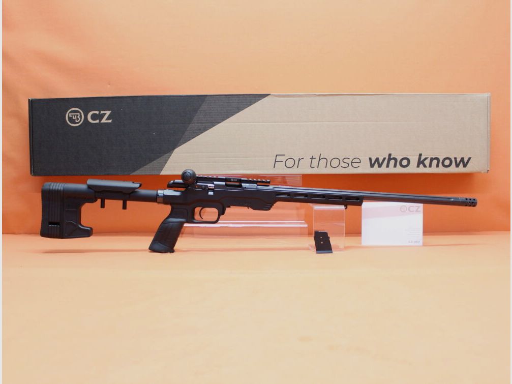 CZUB Rep.Büchse .22lr CZUB CZ457 MDT Chassis 20" Varmint Lauf/ Gewinde 1/2-20