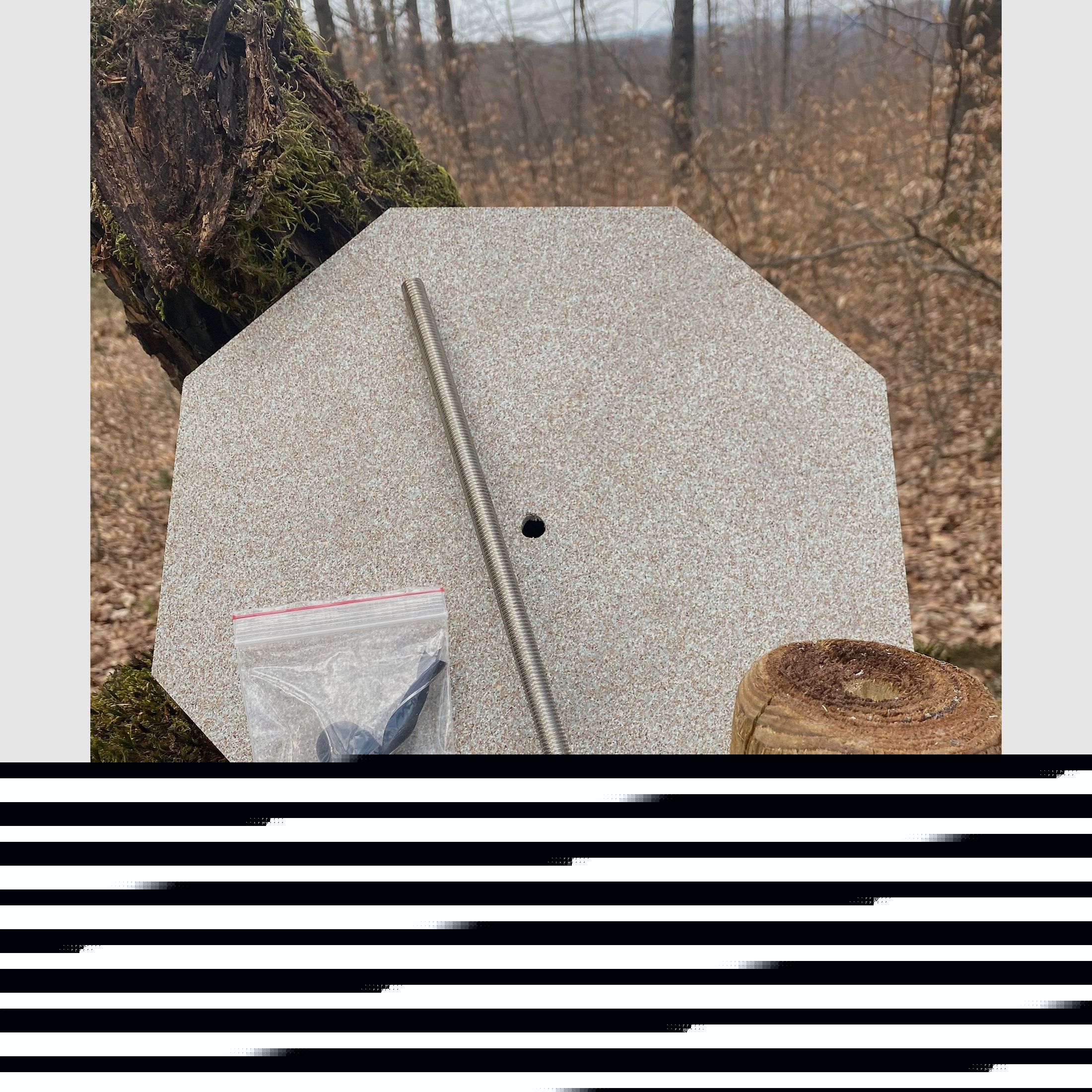 Wildlutscher Befestigungsset für Lecksteine