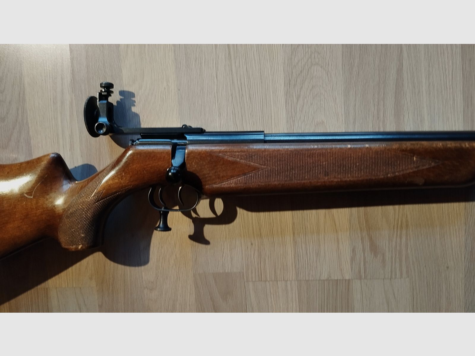 70er Jahre Oldtimer Zimmerstutzen von Schmid. 