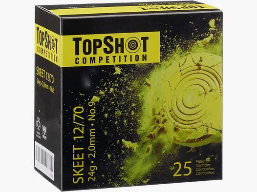 TopShot Competition Competition 12/70 Skeet 2,0 mm / 24 g / 25 Stk