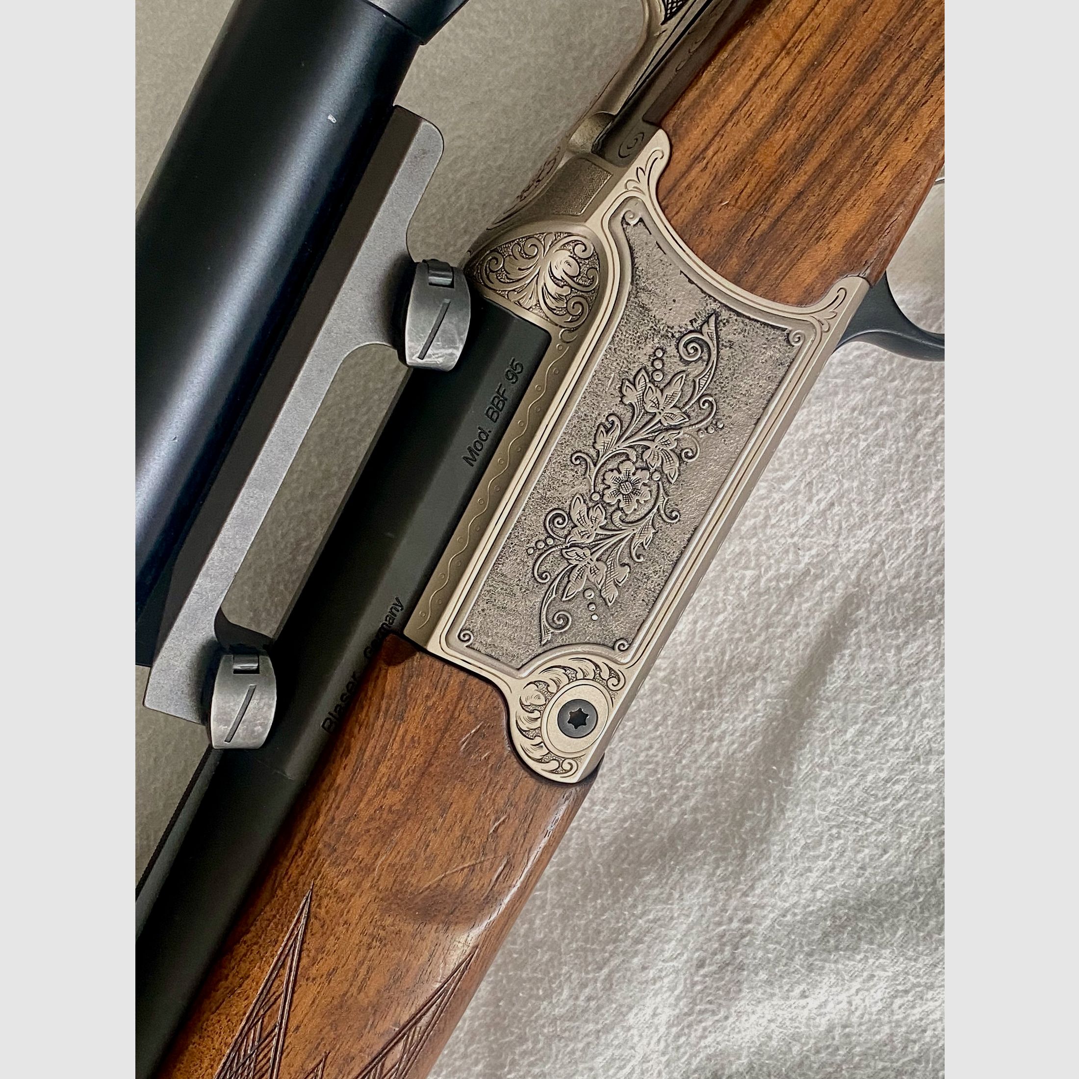 Blaser BBF 95 Prestige 30.06 Springfield 12/70 Stahlschrot