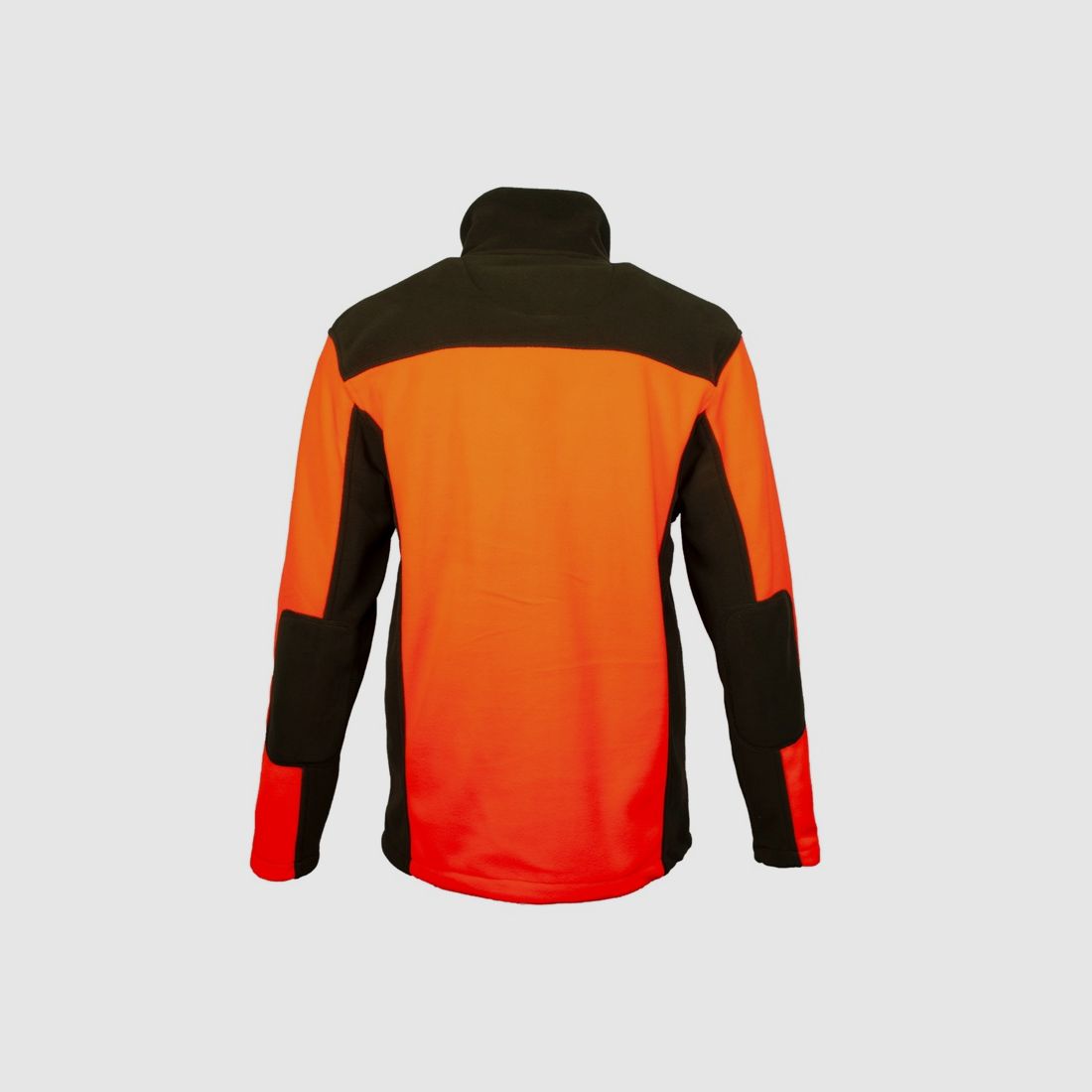 Signal Fleecejacke - orange/grün