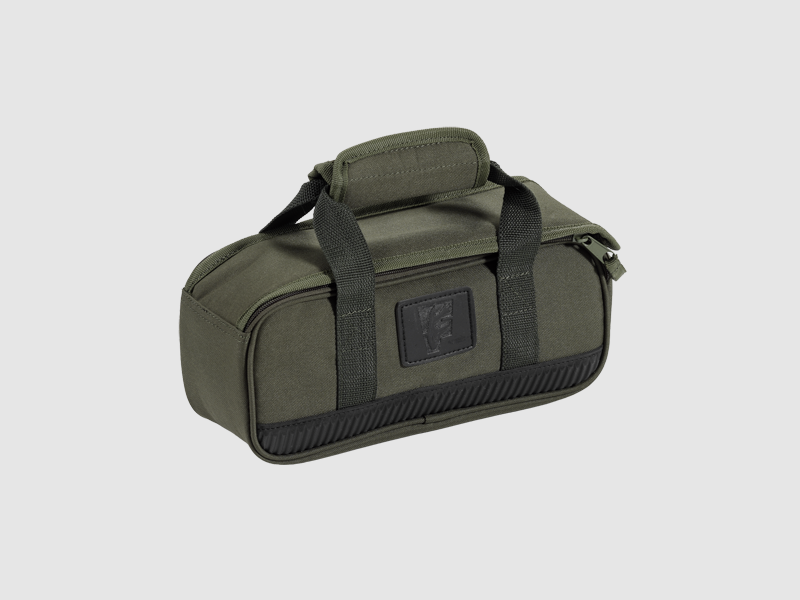 Bolsa portacartuchos de nailon para 100 cartuchos, verde
