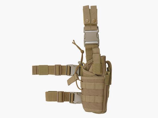 2-Ways Carrying Type Tactical Drop Leg Holster - Coyote [8FIELDS]