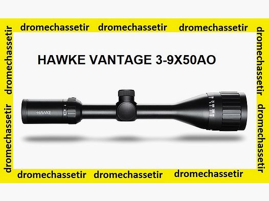 Hawke Vantage 3-9x50AO Zielfernrohr, Mil-Dot-Absehen, Durchmesser 25,4mm, Ref 14133