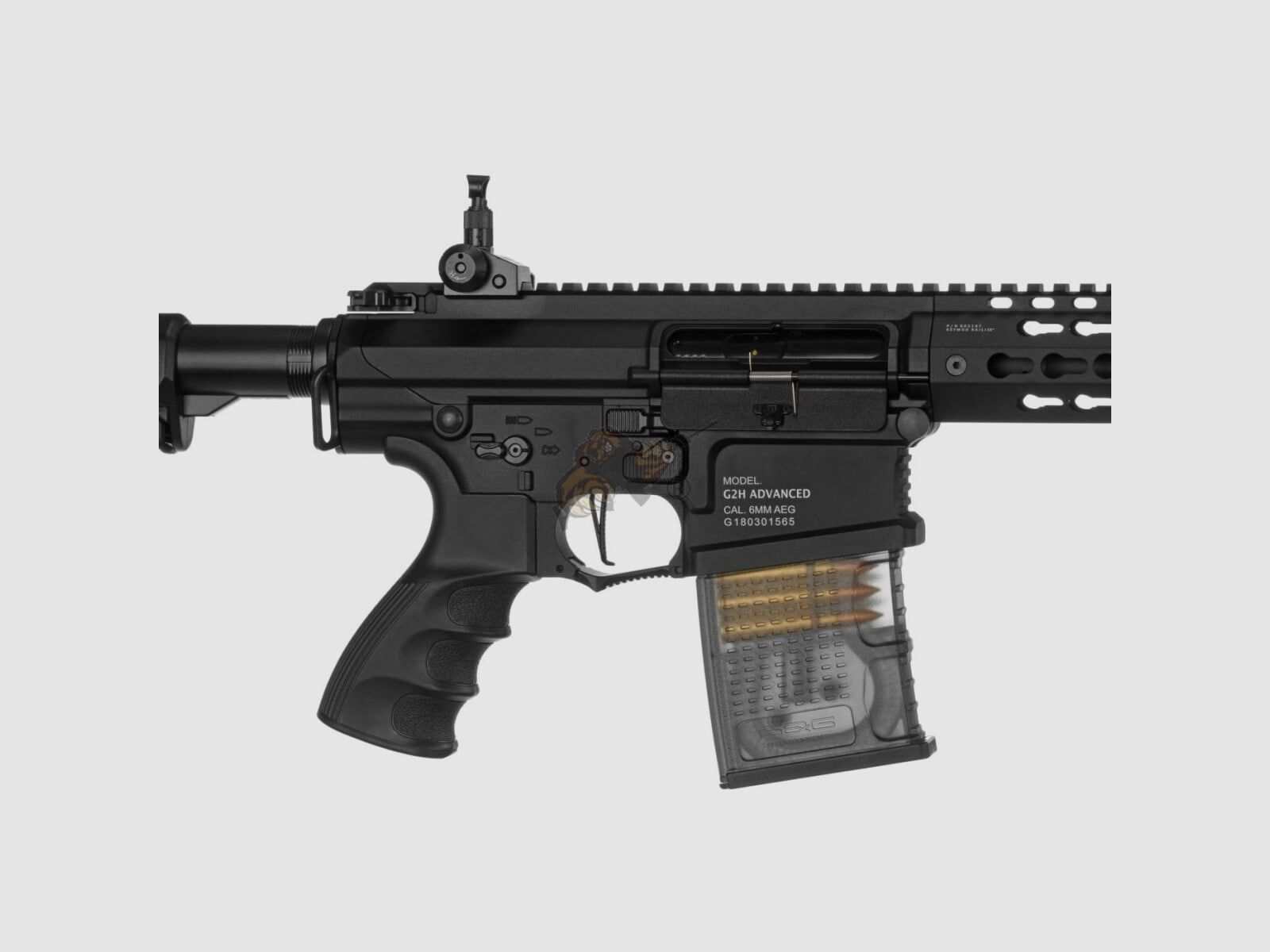 G&G TR16 MBR 308SR G2H 2.0 Joule Version mit ETU in Schwarz Airsoft S-AEG frei ab 18