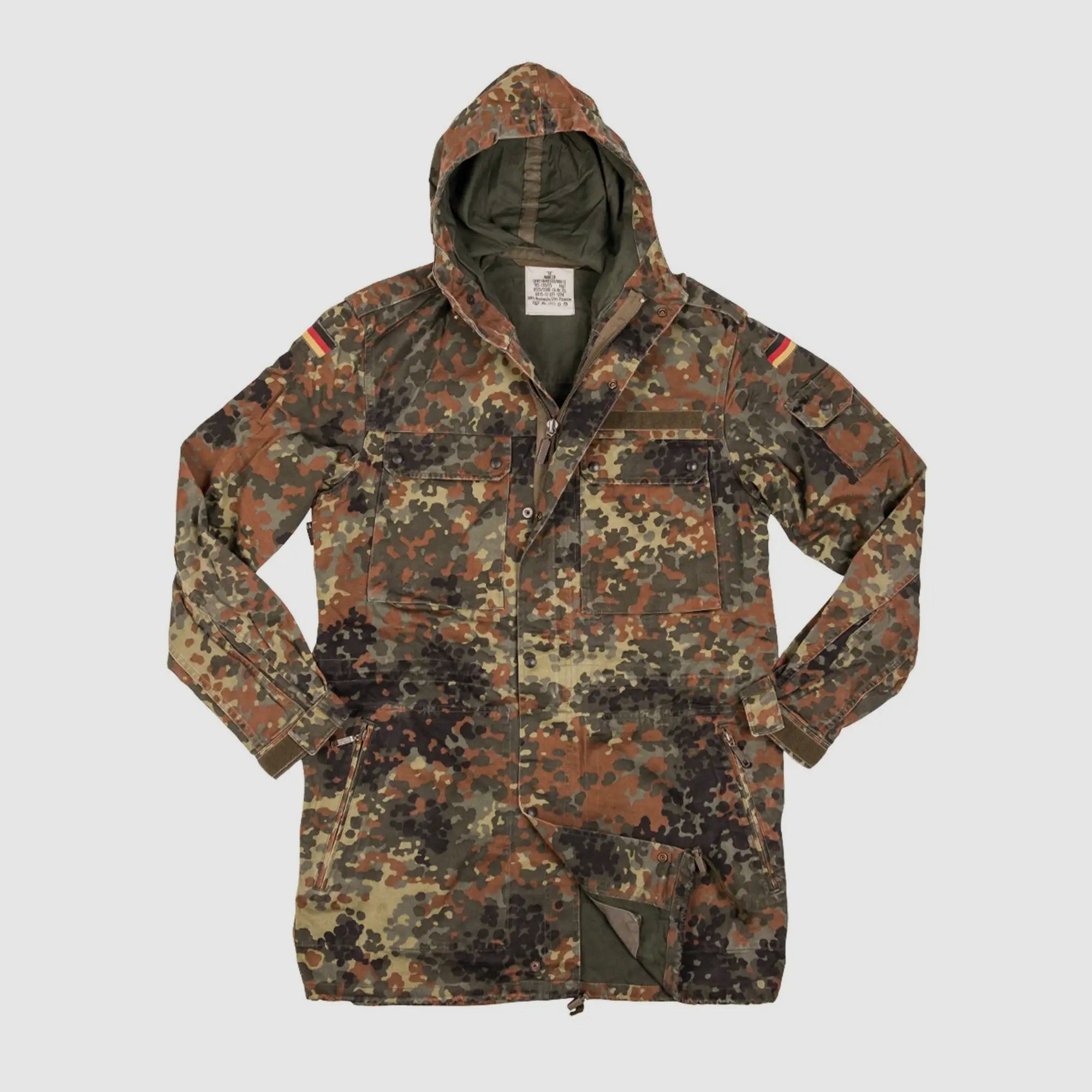Bundeswehr Originale Bundeswehr Originale Giacca da Campo / Parka con Fodera Usata - 6