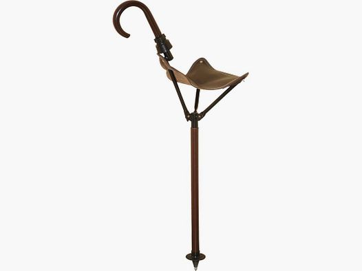 Hocker mit Regenschirmgriff