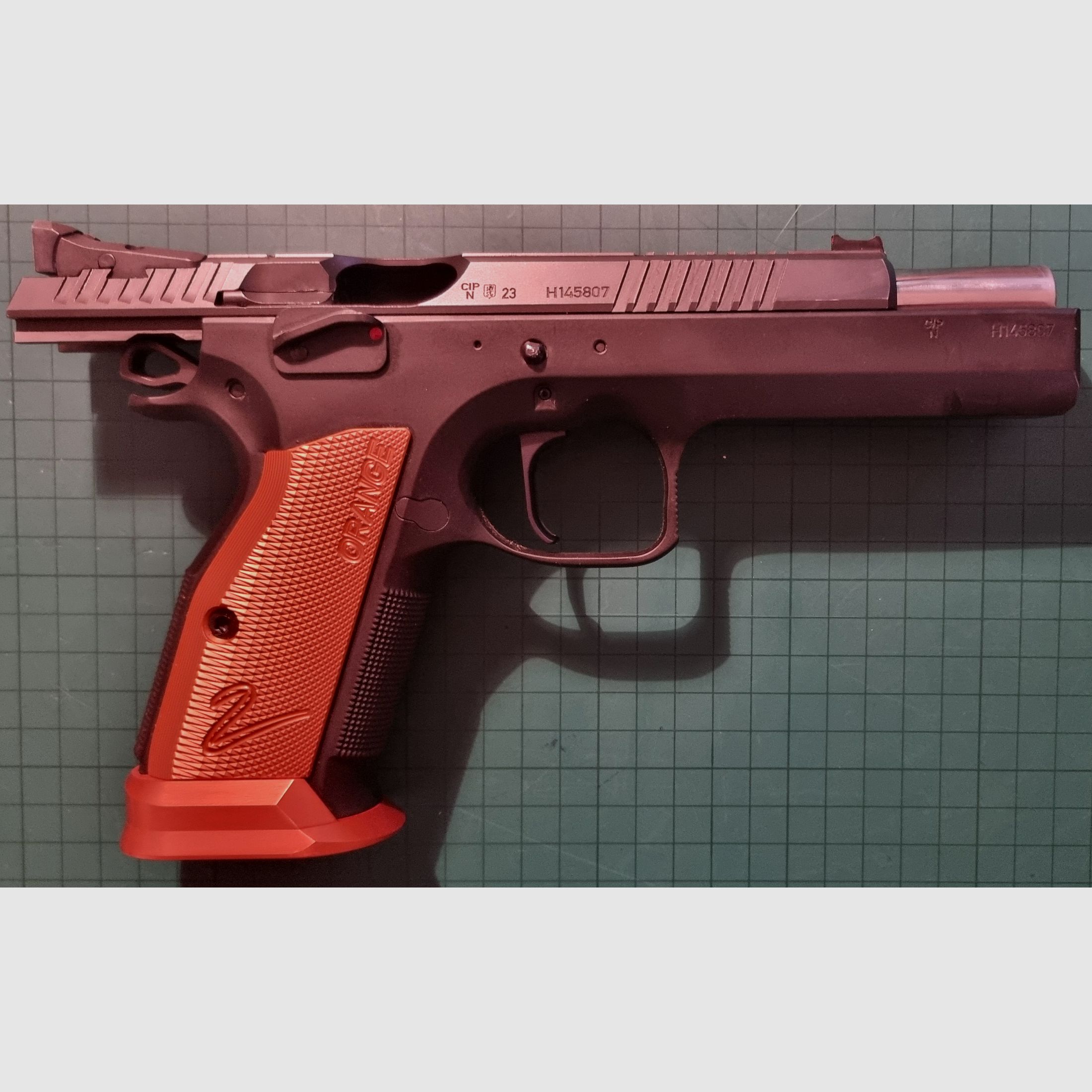 CZ TS2 Orange 9 vmm Luger