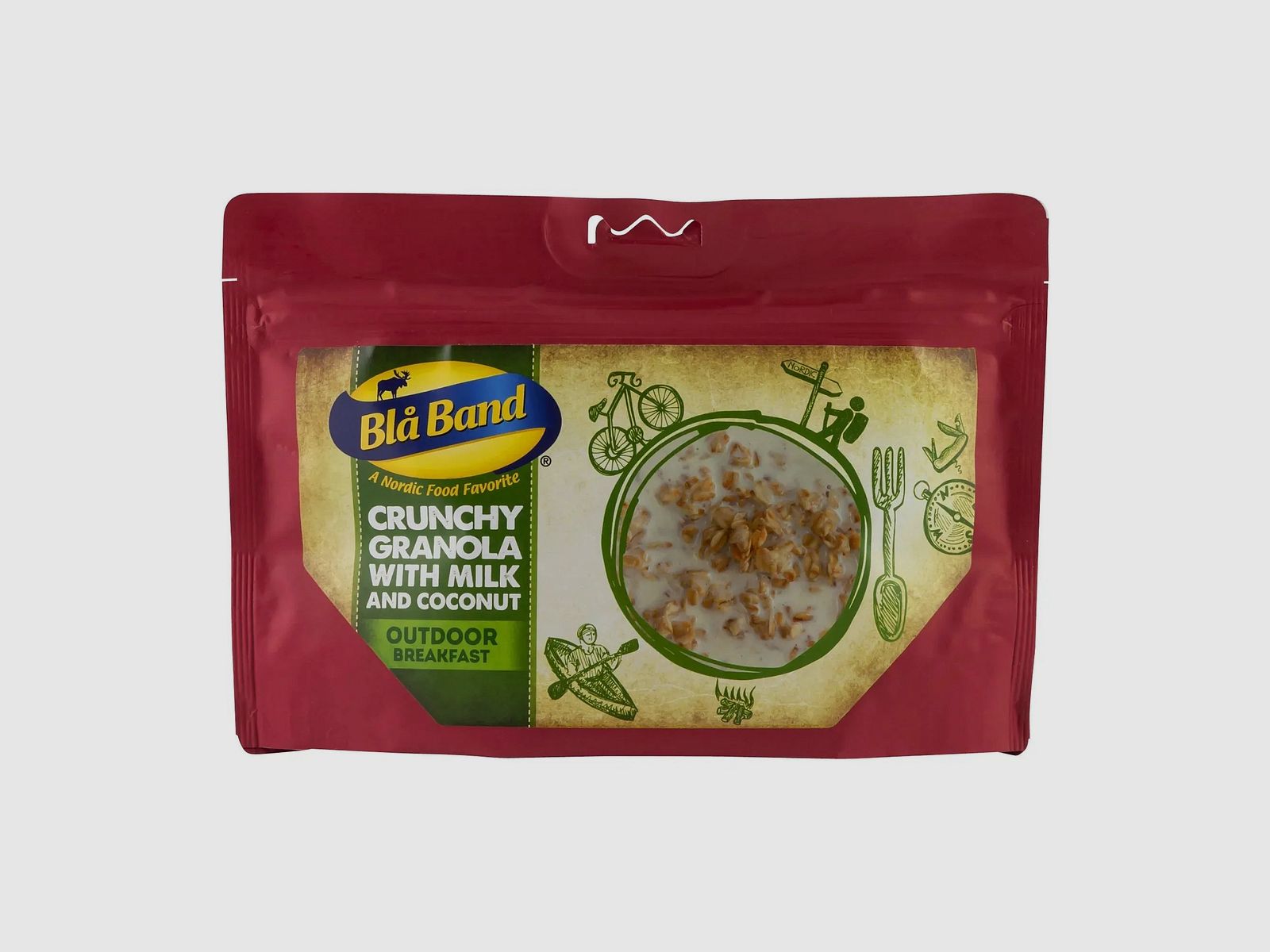 Bla Band Knuspriges Müsli mit Milch und Kokos