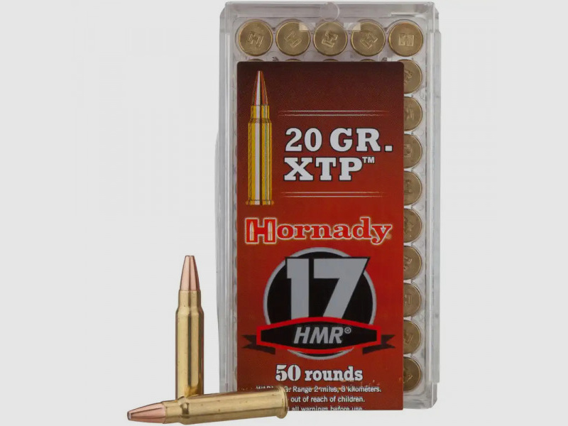 HORNADY .17HMR VARMINT EXPRESS- 20 GR - XTP - 50 SCHOTEN