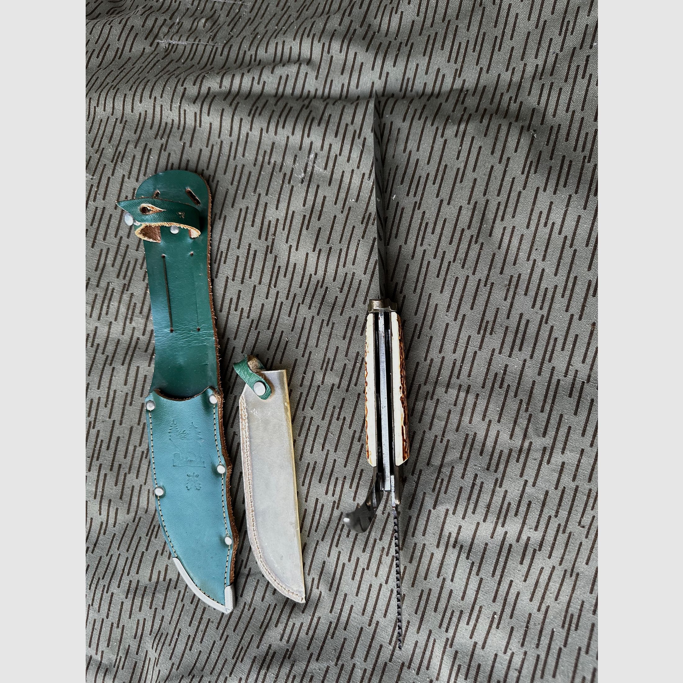 Set de caza cuchillo de caza DDR Mühlhausen, imagen 7 de 10