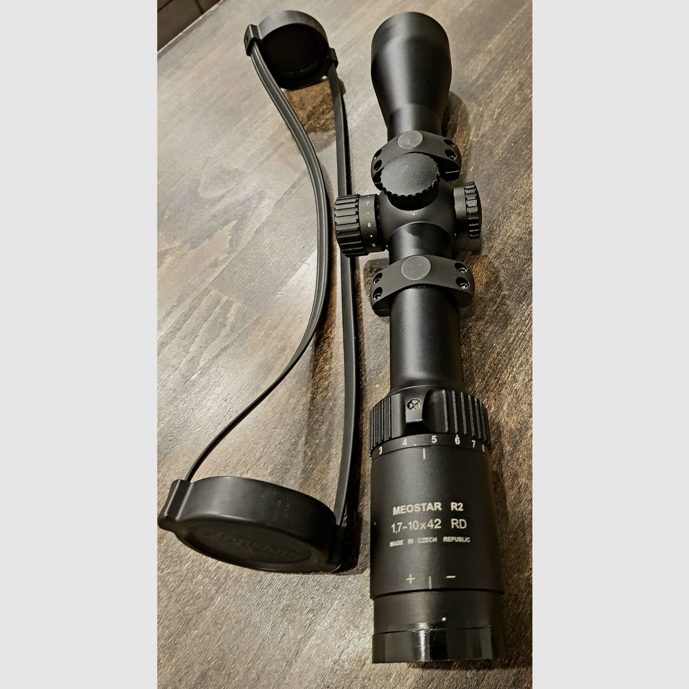 Meopta Meostar R2 1.7-10 x 42 RD for driven hunting and/or sitting hunting