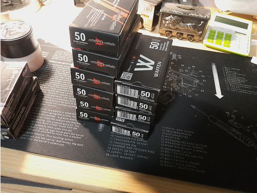 500 disparos 9mm pak