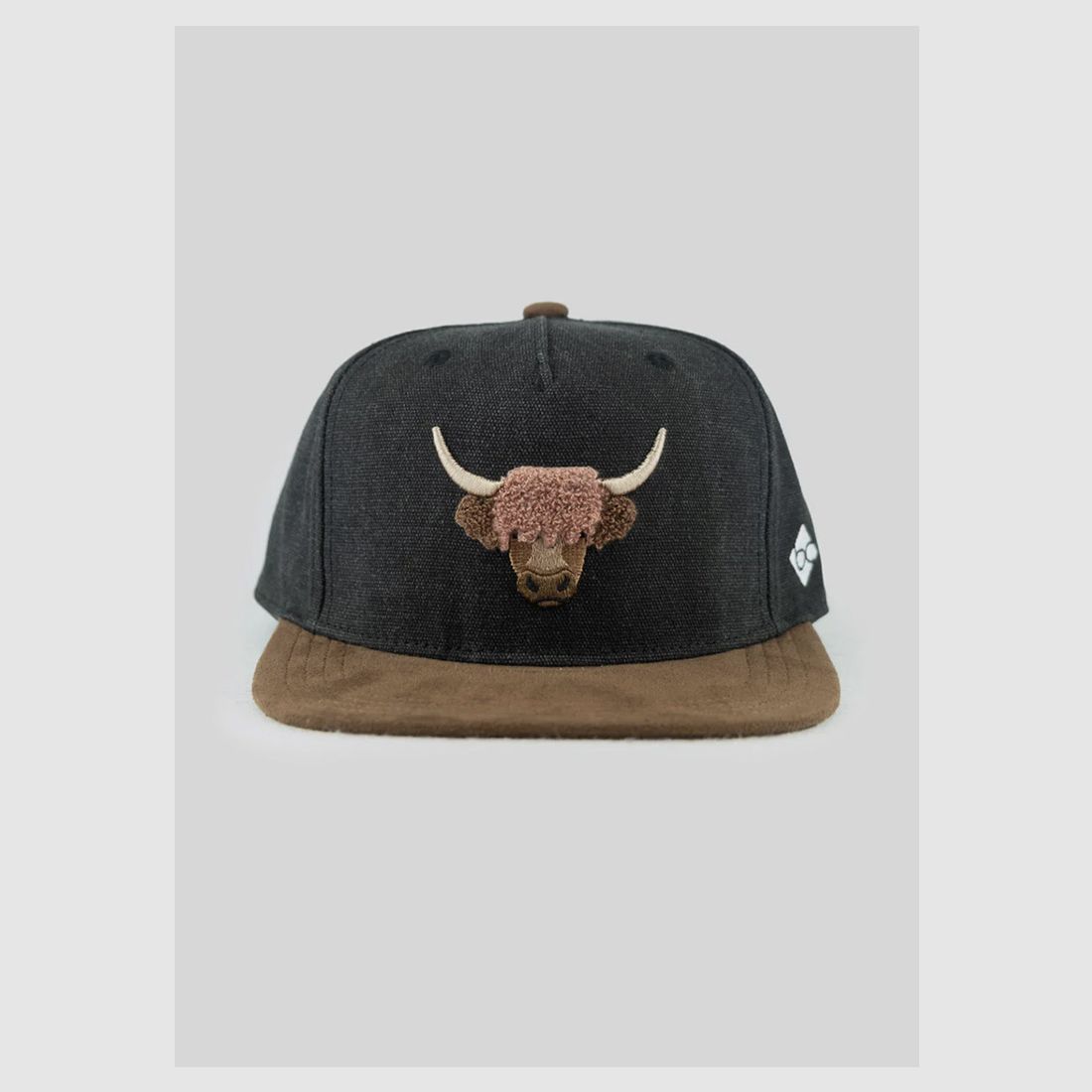 Bavarian-Caps chapeaux de chasse gris à motif de bovins Highland, bonnets et casquettes, image 1 sur 2
