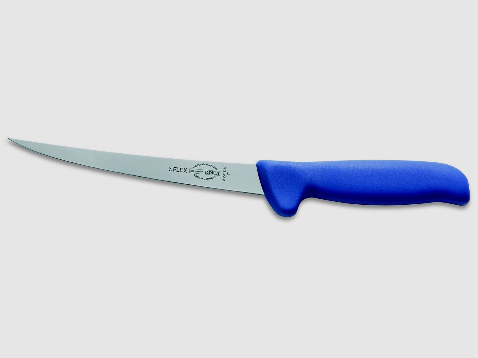 Dick Ausbein/Filetiermesser 18cm flex blau