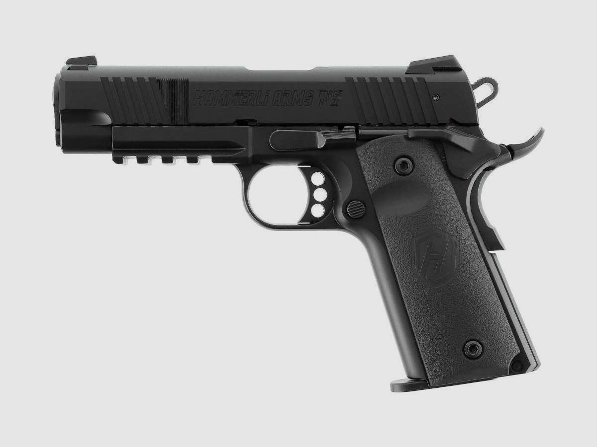 PIST HAMMERLI ARMS FORGE H1 CAL 22LR 12 COUPS - 4.25'', image 1 sur 4