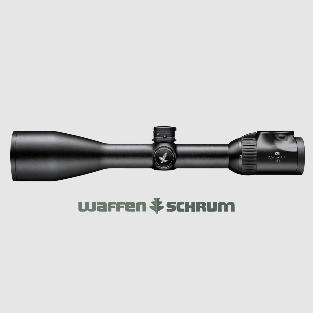 Swarovski Z6i - 2,5-15x56 P BT SR con riel, torreta balística, compensación de paralaje