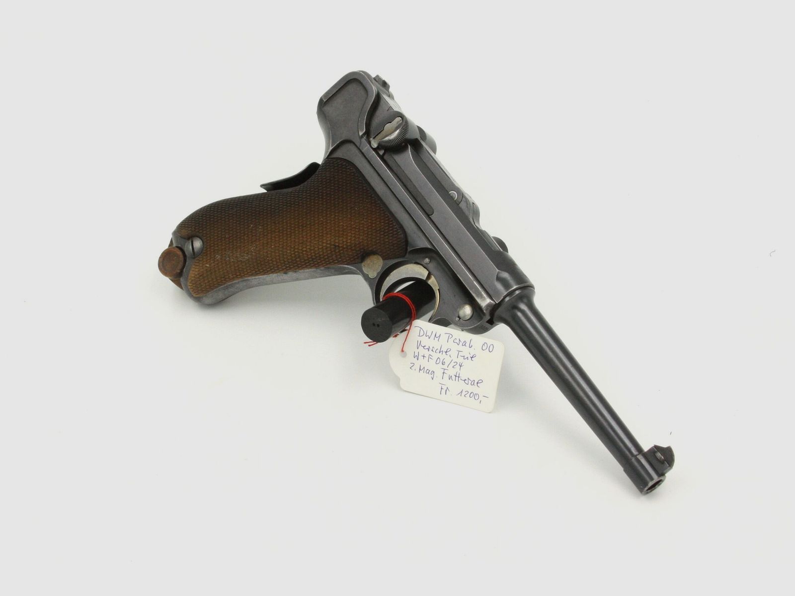 Pistolet DWM Parabellum P00, Occ., 7.65mm Para