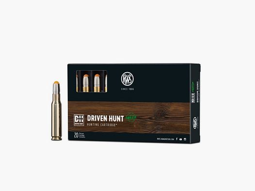 RWS Driven Hunt 165grs 20St .308Win