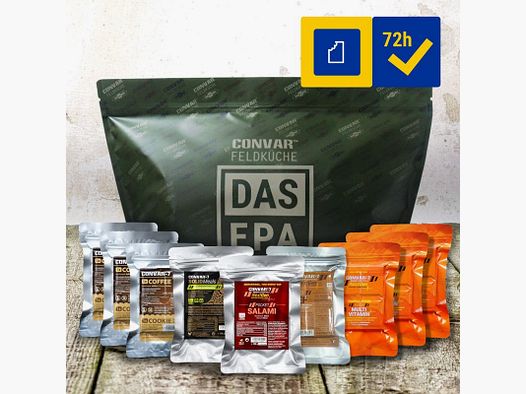CONVAR 72h Notverpflegung Fluchtpaket Riegel