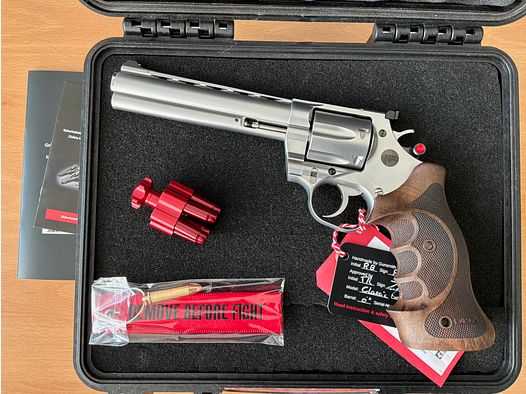 Korth Revolver Classic Cal.357 Mag 6 Zoll Silber