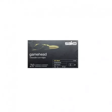 223 Rem SAKO (106) Gamehead SP 3.2g/49gr
