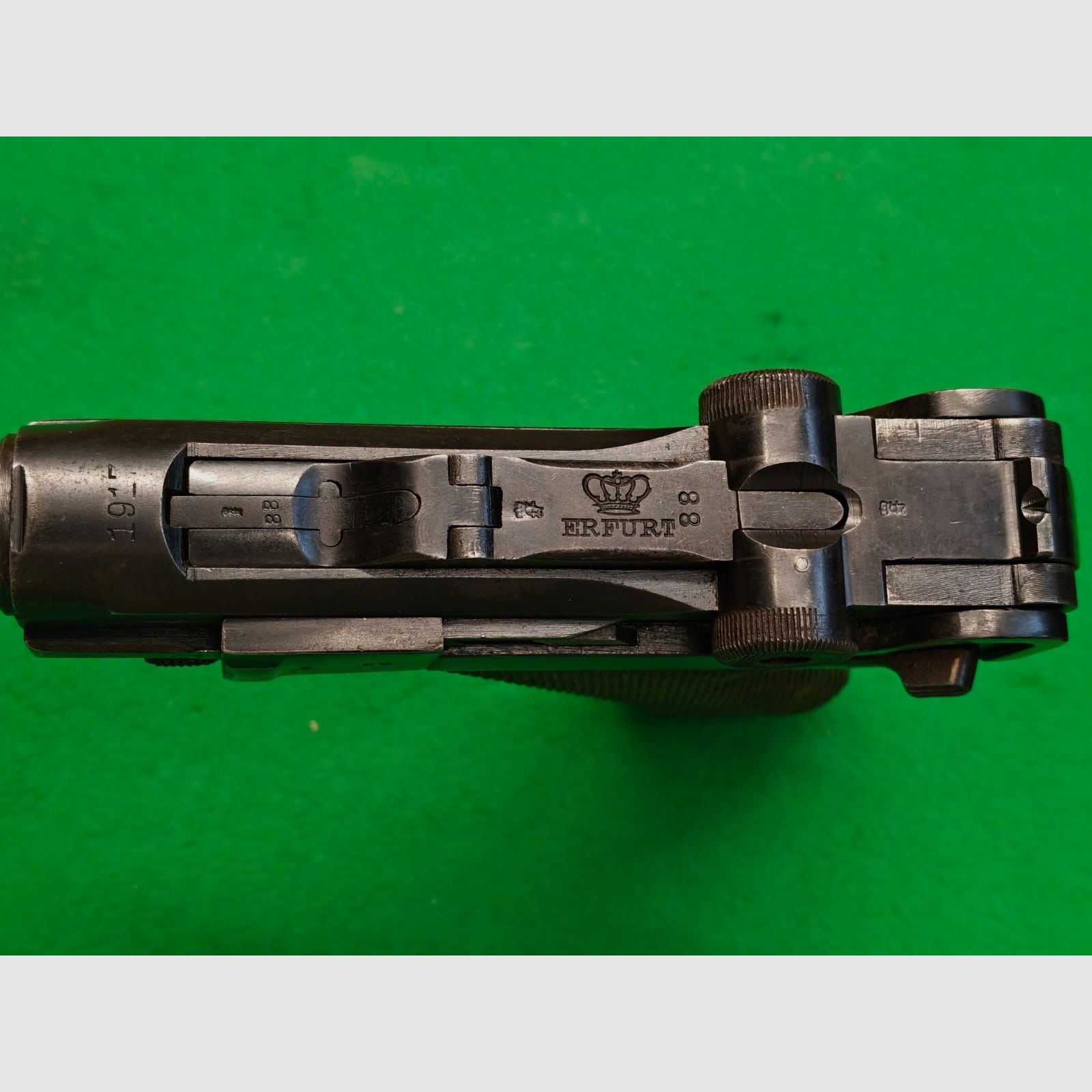 Walther Erfurt P 08 9mm Luger 1917 