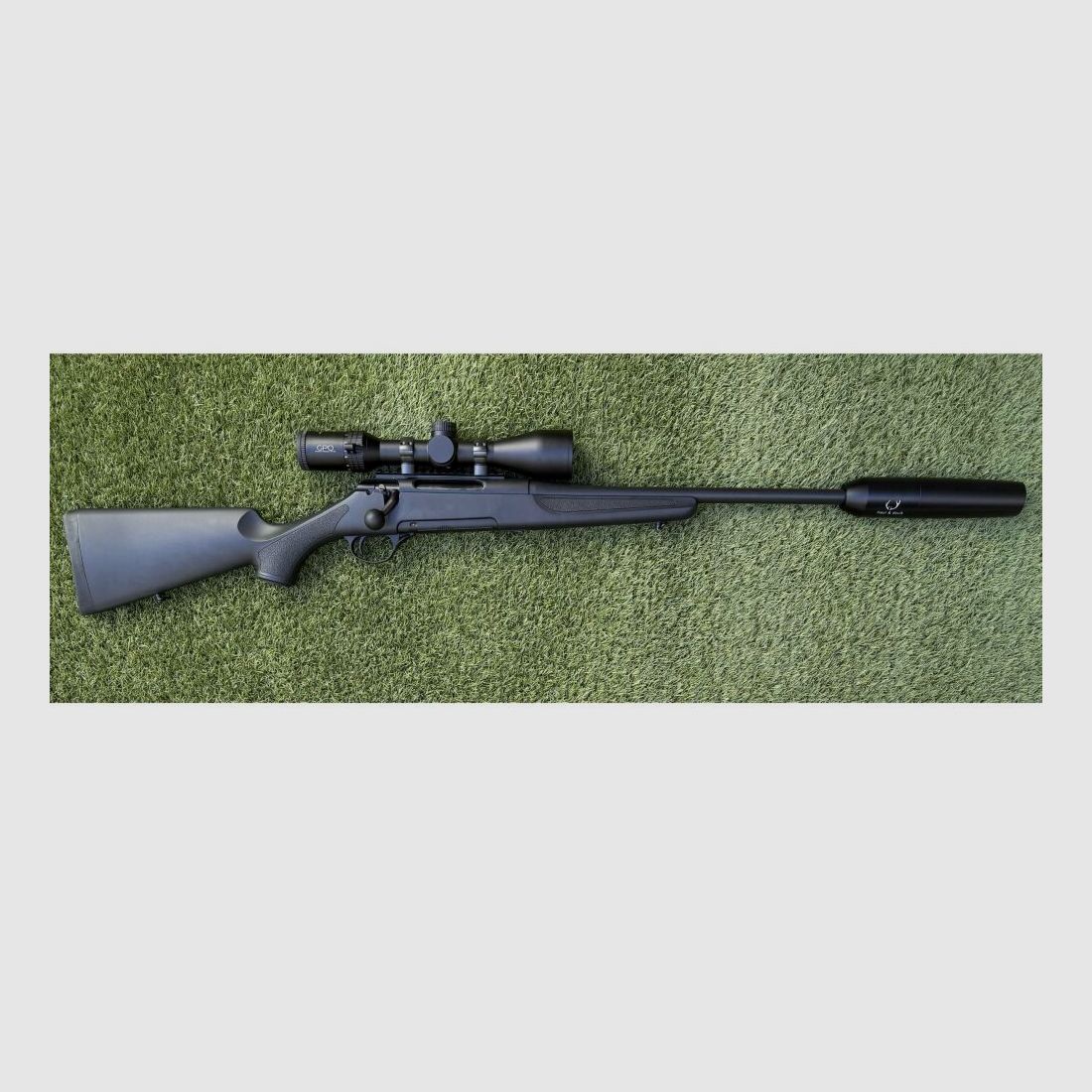 Haenel Jäger 10 incl. SD and GPO Spectra 2-12x50 .308Win, image 2 of 2