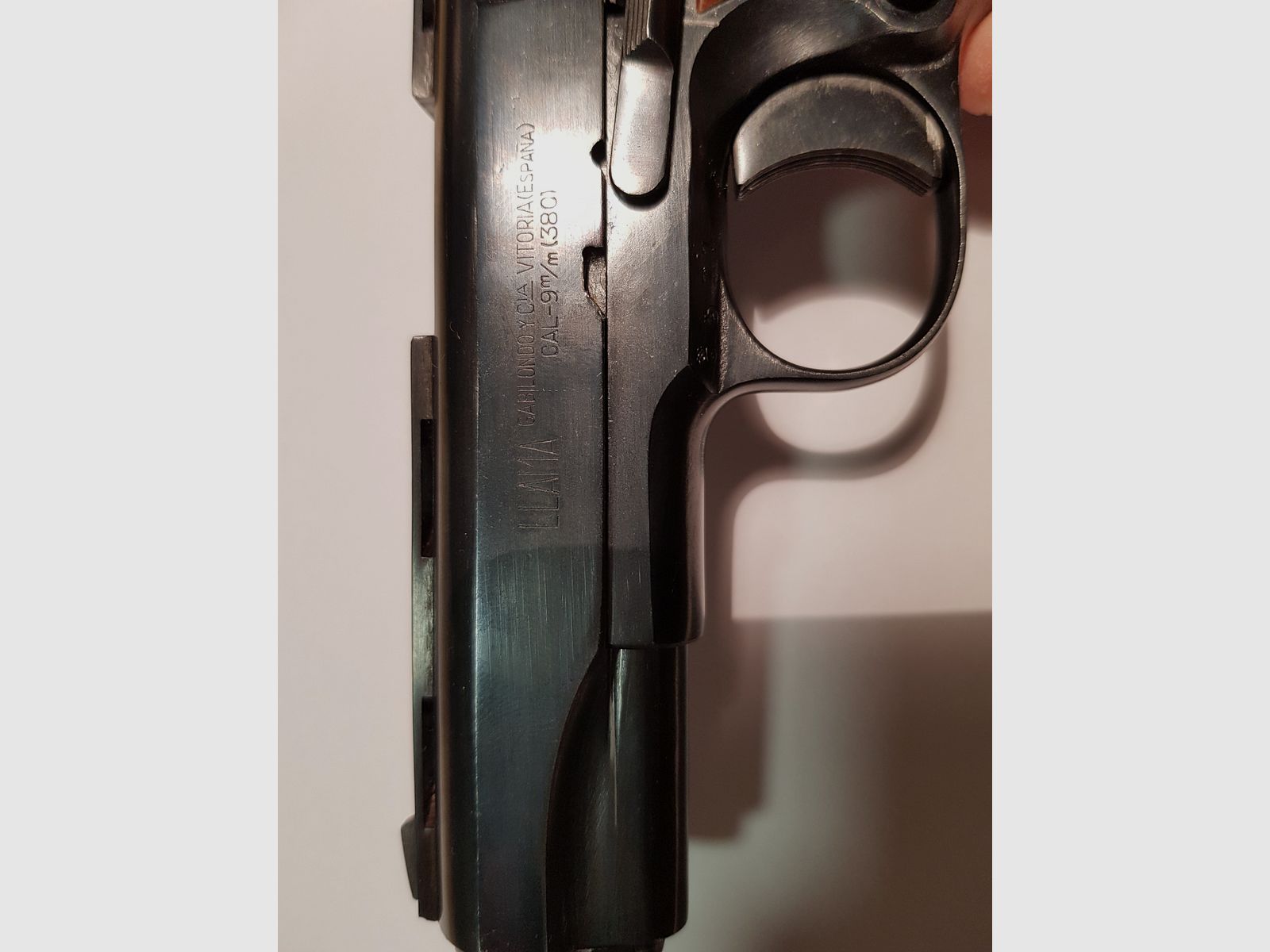 Pistole Llama Especial 9mm (380) kurz