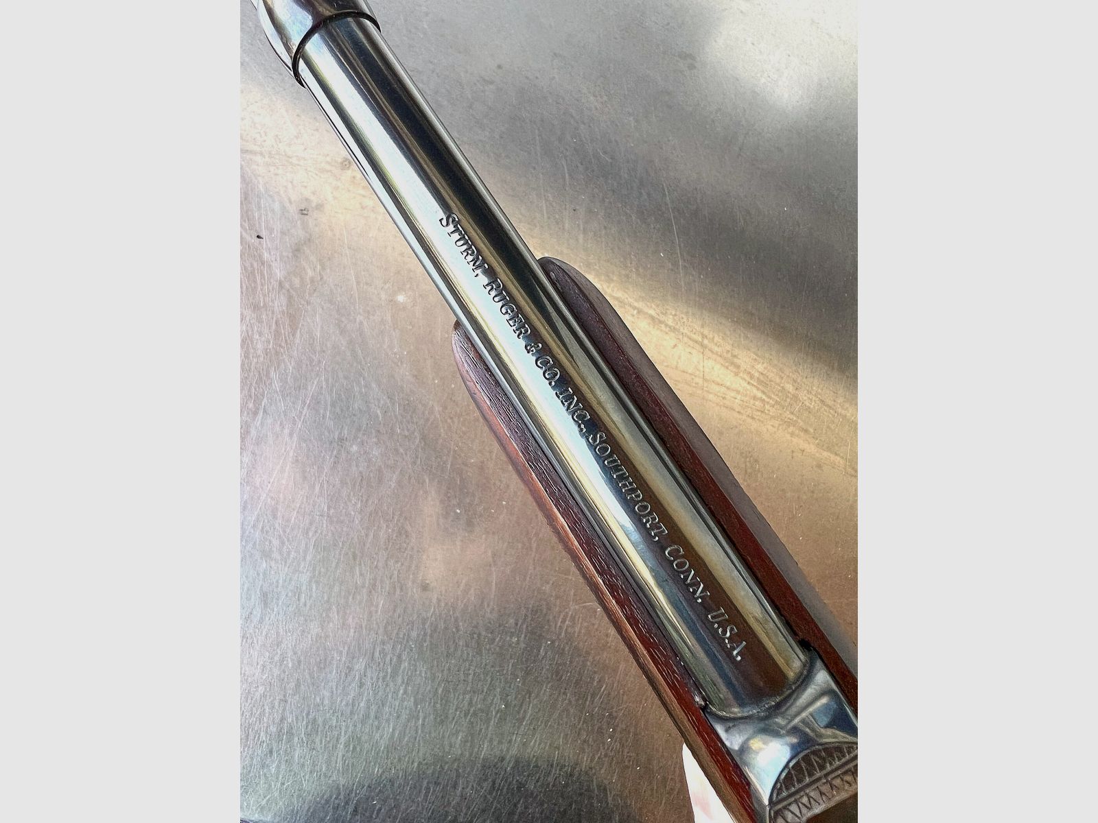Ruger No.1 .243 Win. Rifle de caída