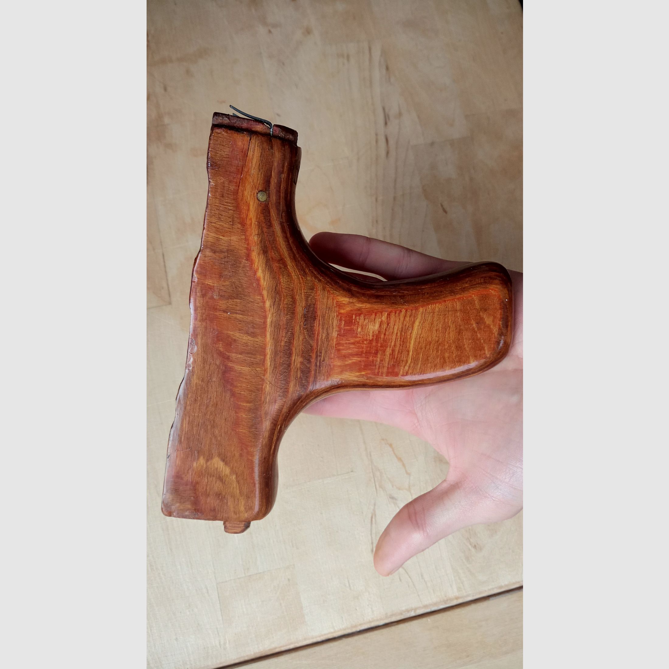 #2 Romanian lower AK handguard s.g. donkey penis (Uluc) laminated wood Romy Dong for PM md.63 md.90 AIMR AIMS