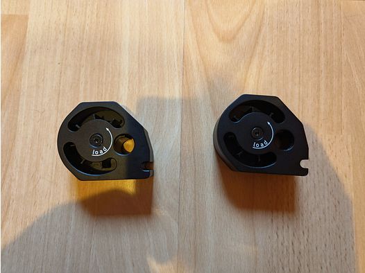 Insg. 2x 8 Schuss Aluminium / Alu Magazin / Magazine für GoGun AEA Megalodon .50 PCP Luftgewehr | NEU