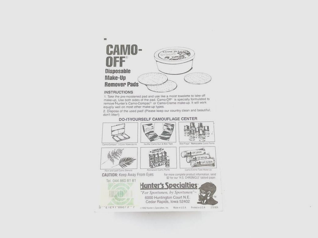 H.S Camo-Off, Bild 2 von 2