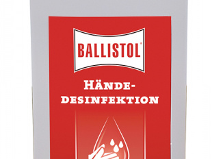NEU! BALLISTOL 500ml Händedesinfektion | Desinfektionsmittel > bakterizid, fungizid, viruzid ! 80% E
