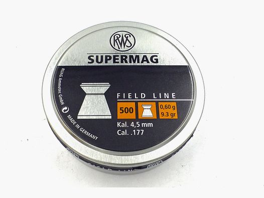 Plomb air comprimé RWS 4.5mm SUPERMAG