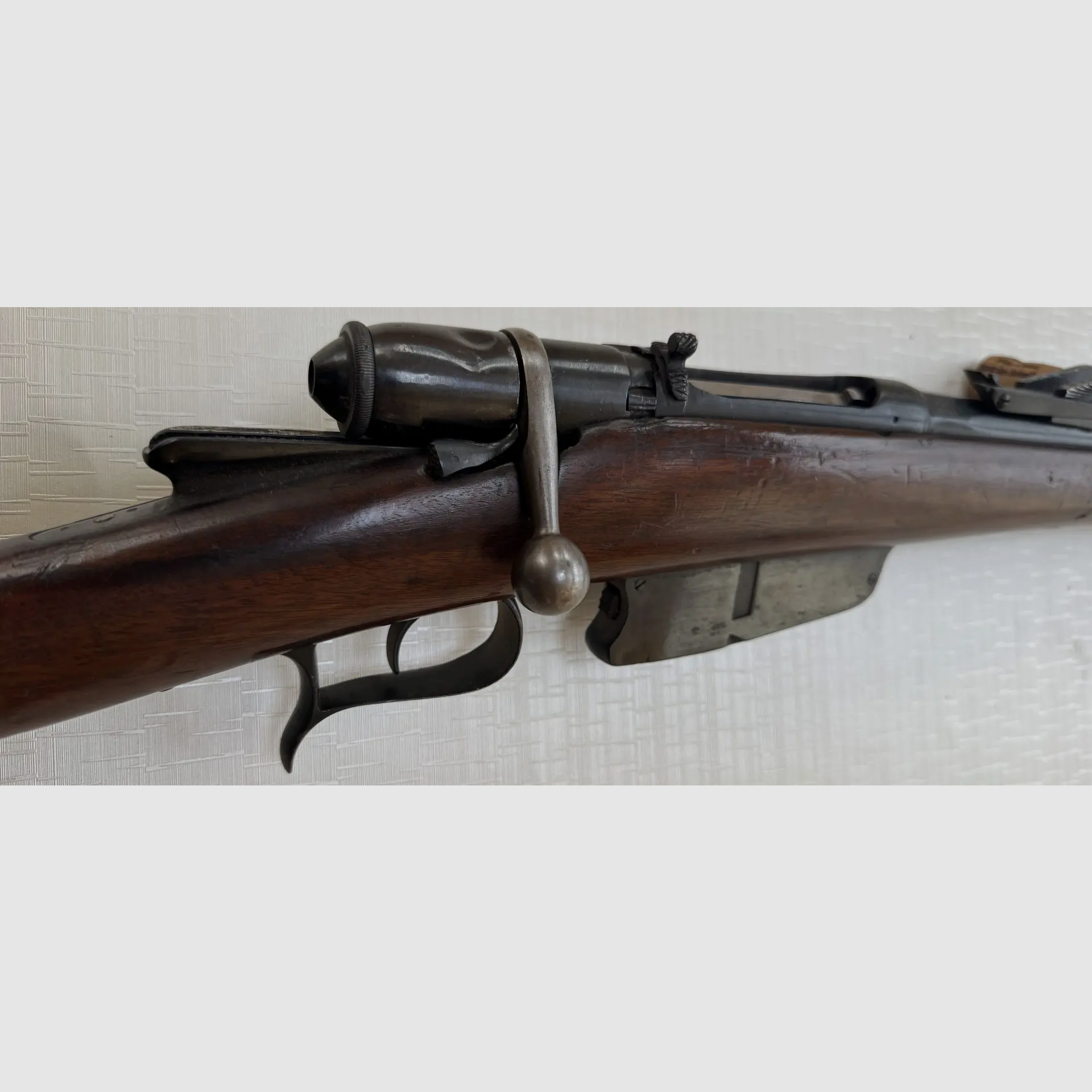 Vetterli-Vitali infantry rifle model 1870/87 in caliber 6.5 Carcano, image 4 of 6