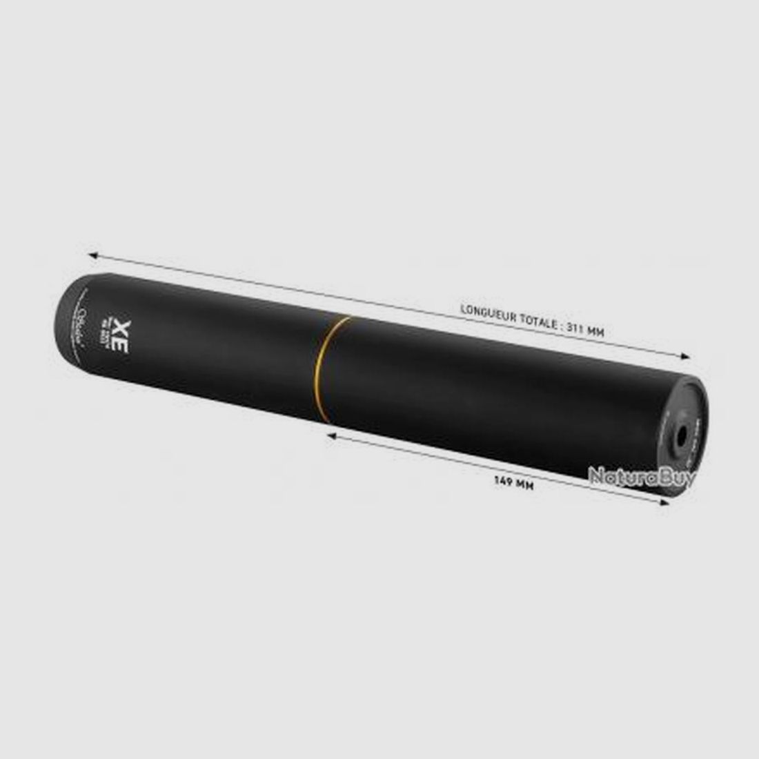 Stalon XE149 Suppressor - Compatible with Calibers .223 to .375 - Optimal Noise Reduction for Precise Shooting, image 3 of 5