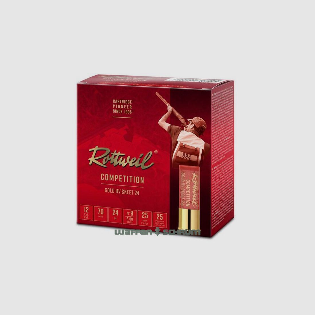 Rottweil Gold HV Skeet 24 12/70 2,0mm - 24g
