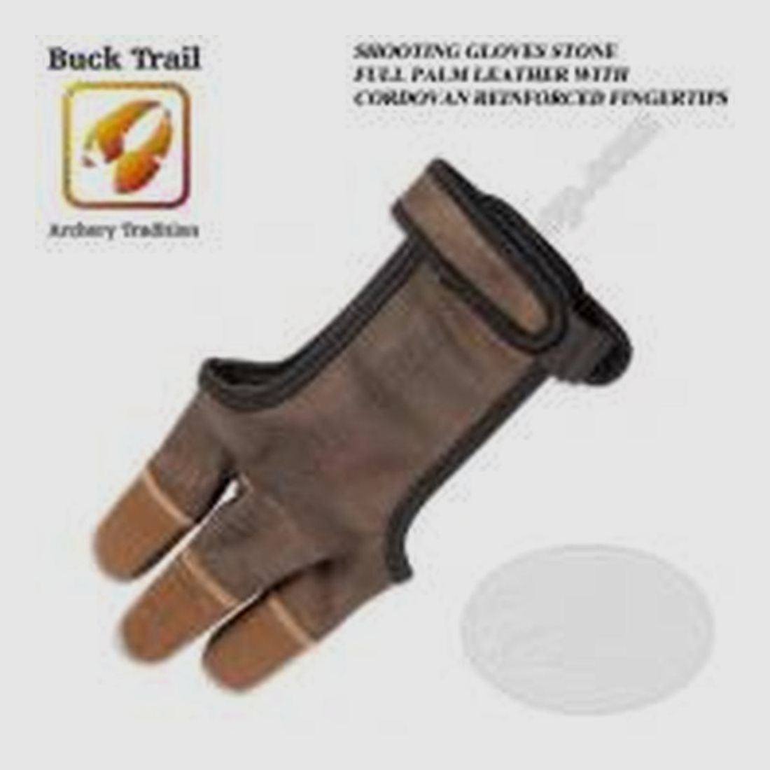 Schießhandschuhe aus Wildleder mit Verstärkung - Optimaler Komfort und Schutz für Jagd und Schießen, Bild 4 von 5