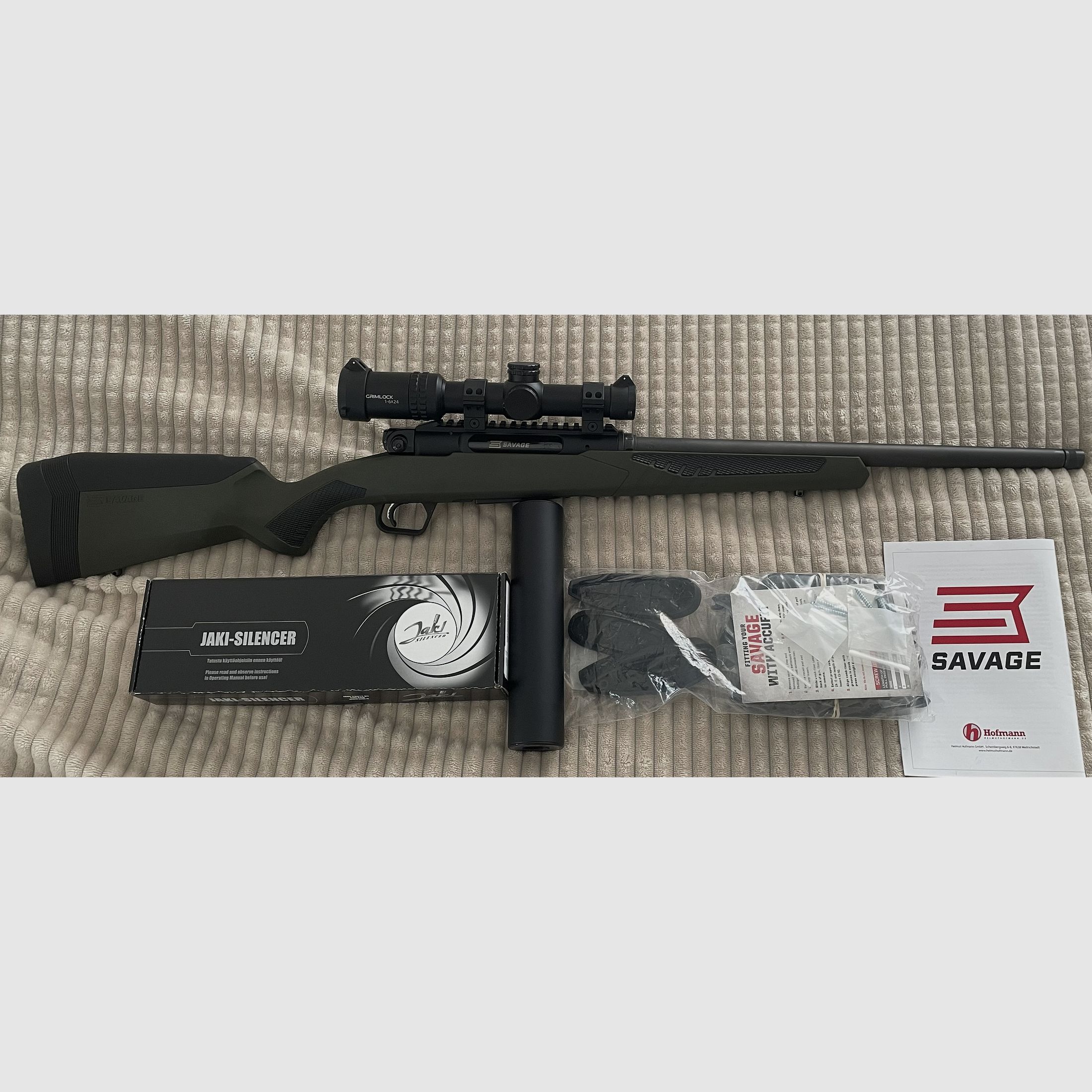 SAVAGE Impulse HOG HUNTER .308 con ZF