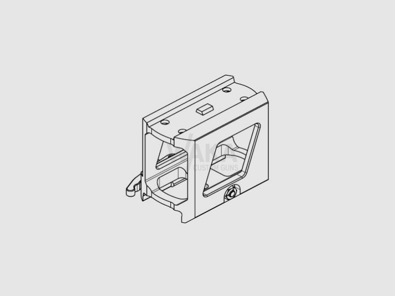 B&T 52 mm mounting skeleton QD for Aimpoint T-Series