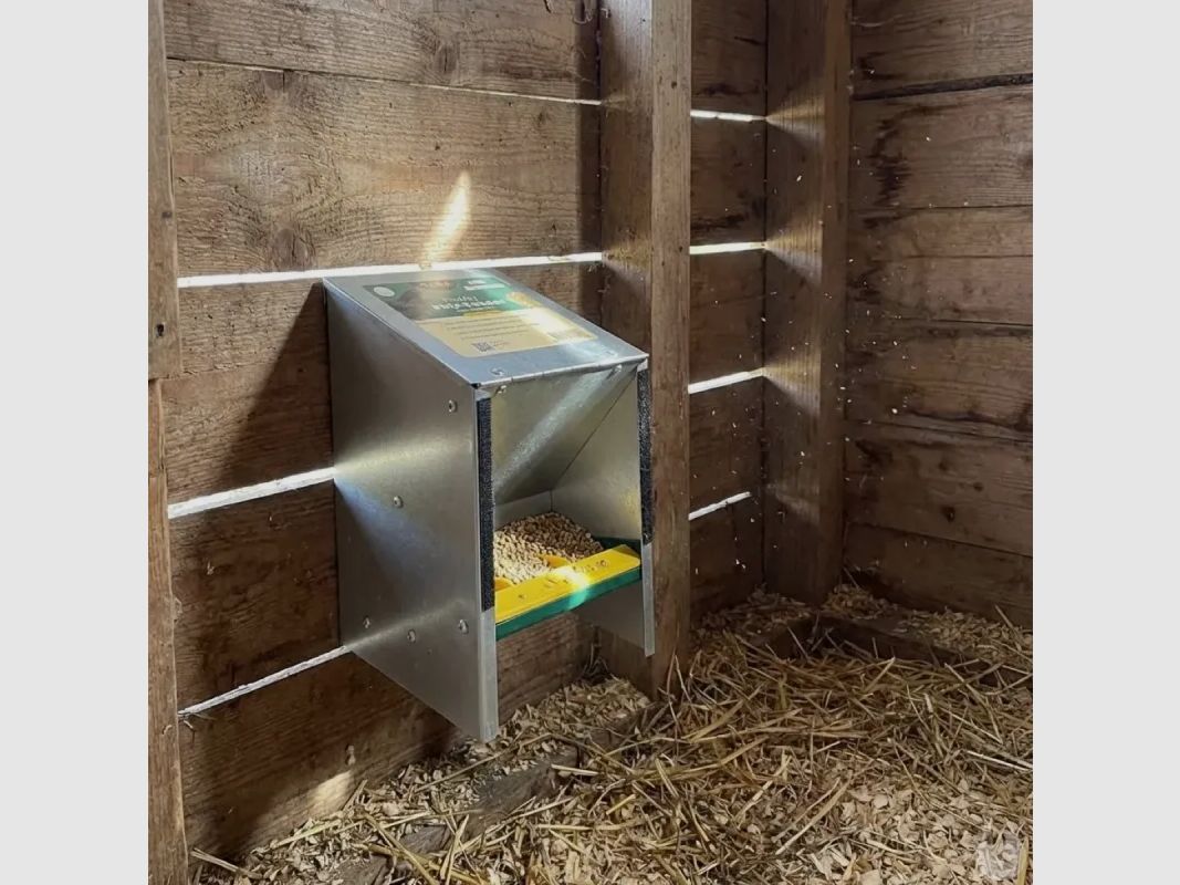 Trichterfütterer verzinkt 2,5 kg ProFeeder gegen Verschwendung, Bild 1 von 13